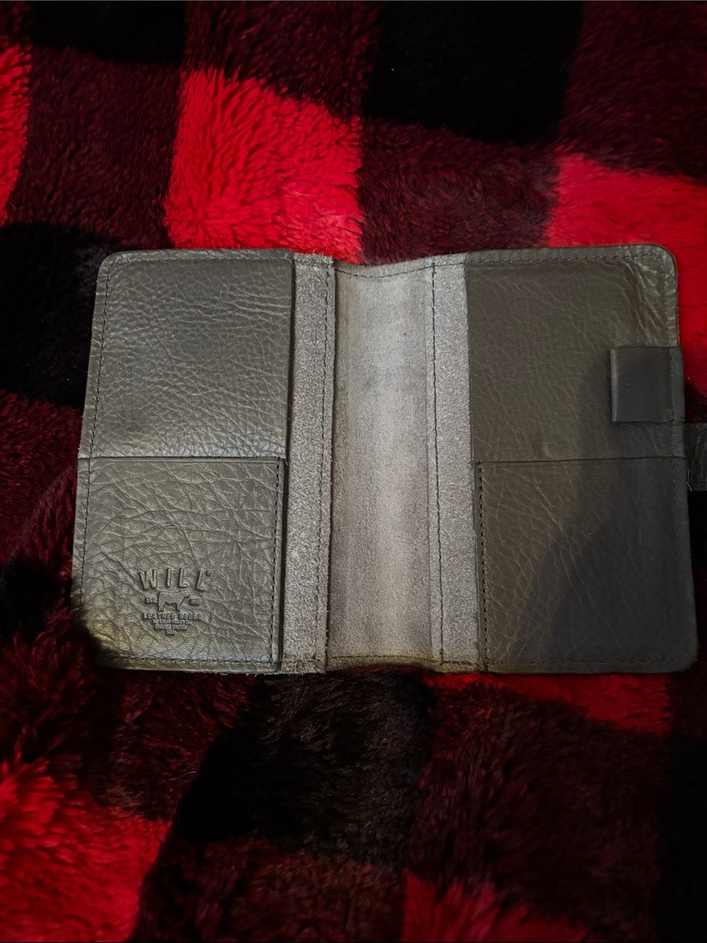 Will Leather Goods mini journal cover - Gray - Picture 4 of 4